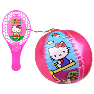 Hello Kitty rakete ar piepū&scaron;amu bumbu uz gumijas (12 gab.)