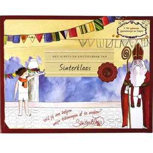 Sinterklaas Skicē&scaron;anas un Rokdarbu Grāmata (11 gab.)