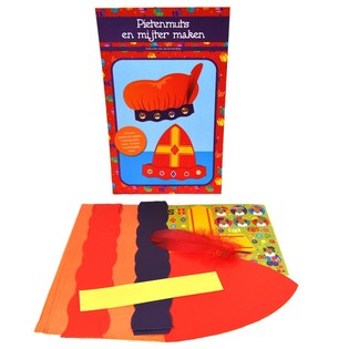 DIY palīga cepures un Svētā Nikolaja mitras izgatavo&scaron;anas komplekts (12 gab.)