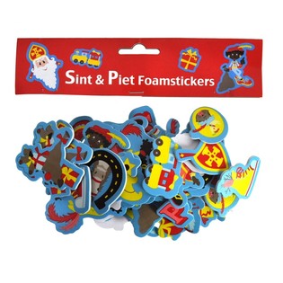 60 Putuplasta Uzlīmes &bdquo;Sinterklaas & Piet&rdquo; (3 komplekti)