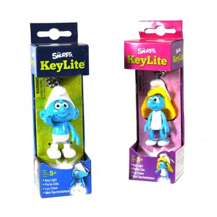 SMURFI KABATAS LUKTURĪTIS-ATSLĒGU PIEKARIŅŠ DĀVANU KĀRBĀ (2 gab.)