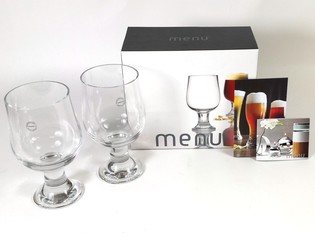 MENU - Tumšā alus glāžu komplekts, 2 gab. (1 gab.)