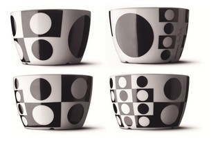 MENU - VERNER PANTON 4 DAĻĪGS BĻODU KOMPLEKTS 12 CM (1 gab.)