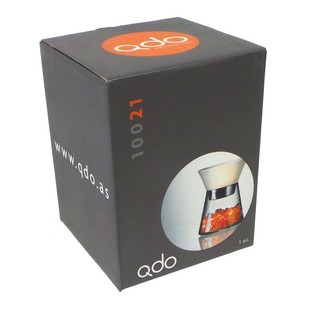 QDO - konisks tējas sveču lukturis (1 gab.)