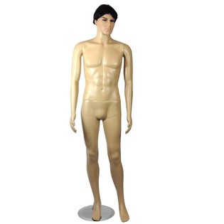 Vīriešu manekens skatlogam - Modelis: Vīrietis / Melns (1 gab.)