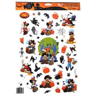 Disney Helovīna Logu Uzlīmes (12 gab.)
