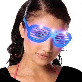 Spīdošas Shutter Shades brilles (24 gab.)