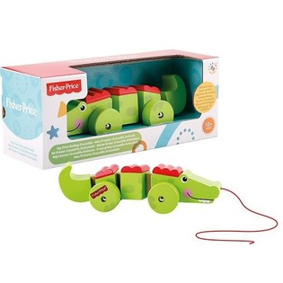Fisher-Price Mans Pirmais Kustīgais Koka Krokodils (2 gab.)