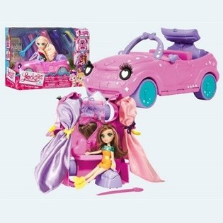Rotaļu Automašīna Kabriolets 2 in 1 LOCKSIES