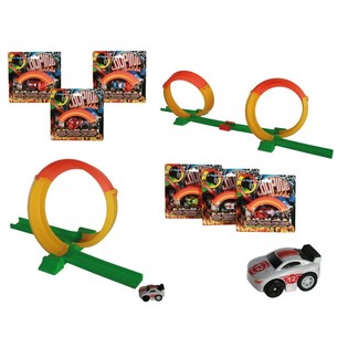 ***SUPER LĒTI*** Sacīk&scaron;u trase ar cilpu 22,5 cm (48 gab.)