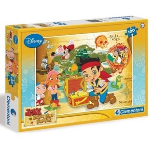 Clementoni Puzle Disney Jake 100 Gabaliņi (6 gab.)