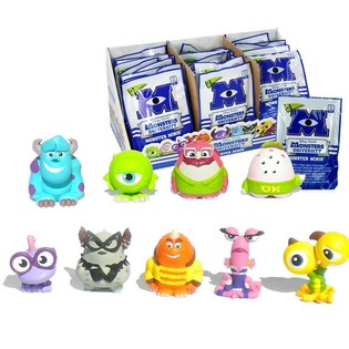 DISNEY PIXAR MONSTERS UNIVERSITY MINI FIGŪRIŅAS DISPLEJĀ (24 gab.)