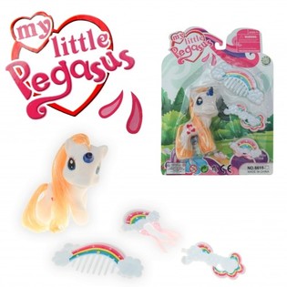 Vienradzis MY LITTLE PEGASUS uz kartītes (24 gab.)