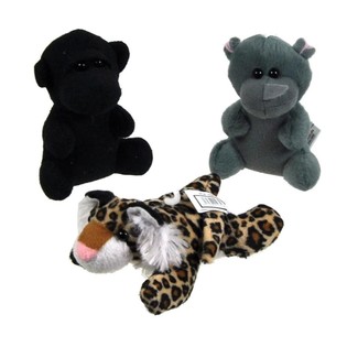 Mīkstās plīša rotaļlietas, asorti 12-15 cm (16 gab.)