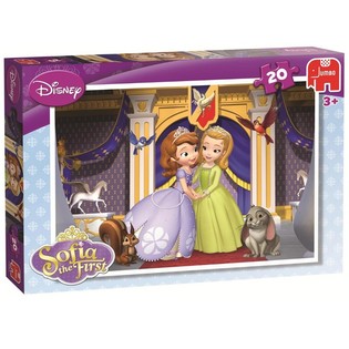 JUMBO DISNEY PUZLE SOFIJA PIRMĀ PILĪ 20 GABALI (4 gab.)