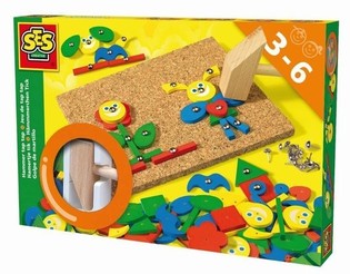 SES Kal&scaron;anas spēle Fantāzija - Koka un Korķa Tap Tap (1 gab.)