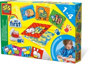 SES My First - Manas pirmās pirkstiņkrāsu kartītes (1 gab.)