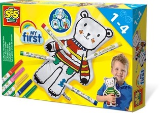 SES Creative My First - Krāsojams plī&scaron;a lācītis (1 gab.)