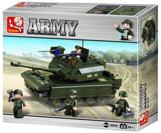 Sluban Tanks M38-B6500 Army Konstruktors (1 gab.)