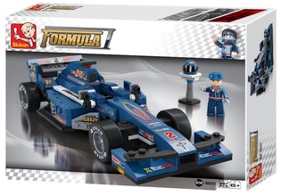 Sluban F1 Zilā Sacīk&scaron;u Automa&scaron;īna M38-B0353 (1 gab.)