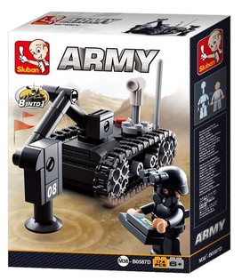 Sluban Army Mīnu meklētājs 8-vienā M38-B0587D (1 gab.)