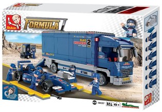 Sluban F1 Pirmās formulas kravas automašīna M38-B0357 (1 gab.)