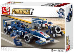 Sluban F1 sacīkšu automašīna M38-B0351 (1 gab.)
