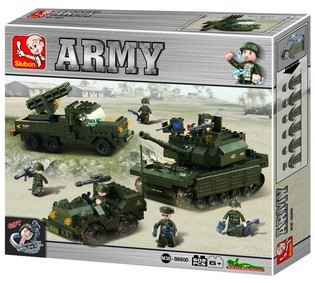 Sluban Sauszemes Spēku Militārais Komplekts M38-B6800 (1 gab.)