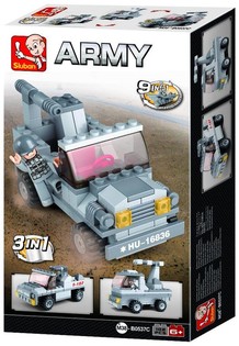 Sluban Army Raķešu palaišanas iekārta 3-in-1 M38-B0537C (1 gab.)