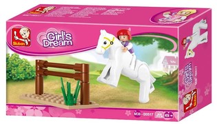 Sluban Girls Dream Šķēršļu Lēcējs Zirgs M38-B0517 (1 gab.)