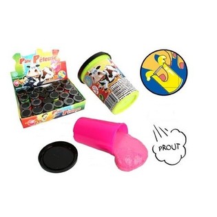 GĻOTAS PUTTY SMIRDO&Scaron;ĀS NEONA KRĀSAS DISPLEJĀ, 70g (24 gab)