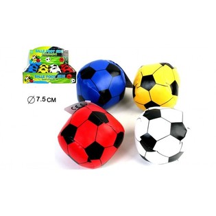 Futbola Bumbas Jauktas Krāsas, 7,5 cm Displejā (12 gab.)