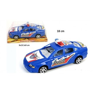 POLICIJAS AUTO AR FRIKCIJAS MEHĀNISMU, 18 CM (12 gab.)