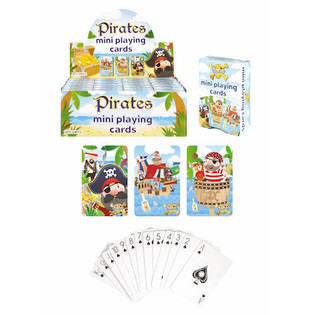 MINI SPĒĻU KĀRTIS &ndash; MODELIS: PIRĀTI DISPLEJĀ (24 gab.)