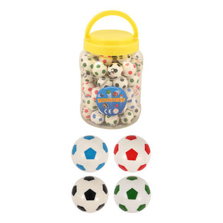 Lēkājo&scaron;ās Bumbiņas &bdquo;Futbols&ldquo; &Oslash;3.3 cm Trauciņā (72 gab.)