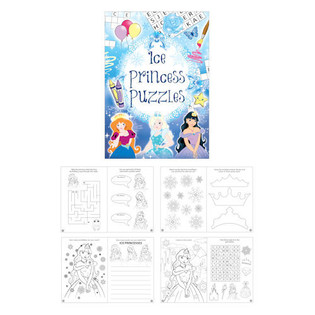 Ledus princeses puzles grāmata (48 gab.)