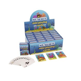 Mini Spēļu Kārtis &ndash; Sea Life Modelis Displejā (24 gab.)