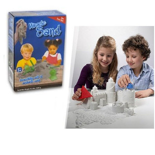 SUPER LĒTI | Kinetiskās smiltis Miracle Sand + 2 Formiņas (24 gab.)