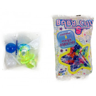 3 Lieli BABY CHU Knupī&scaron;i Blind Bag Maisiņā (24 gab.)