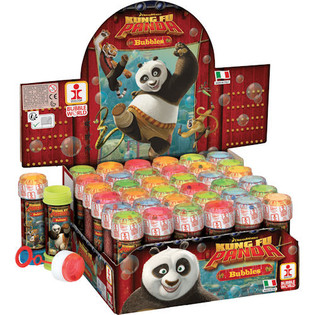 ZIEPJU BURBUĻI KUNG FU PANDA, 60ML DISPLEJĀ (36 gab.)
