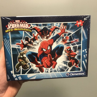 MARVEL &ndash; SPIDERMAN PUZLE, 60 Detaļas (4 gab.)