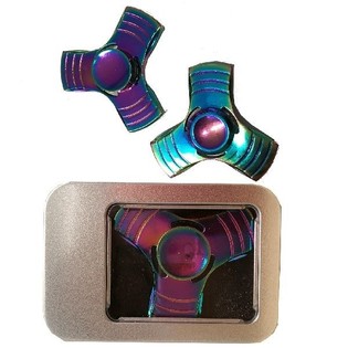 METĀLA FIDGET SPINNER DĀVANU KASTĪTĒ (10 gab.)