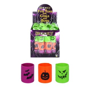 MINI HELOVĪNA SPIRĀLES &Oslash;3 CM DISPLEJĀ (72 gab.)