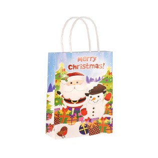 Dāvanu Maisiņi MERRY CHRISTMAS 14x21x7 cm (24 gab.)