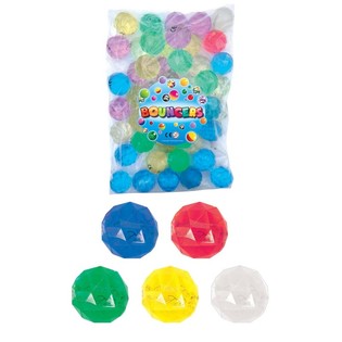 LIELAS LĒKĀJO&Scaron;ĀS BUMBAS MIX, &Oslash;4,3 CM (50 gab.)