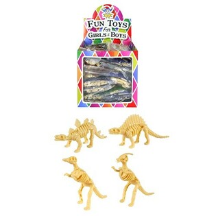 3D DINOZAURU PUZLES DISPLEJĀ (50 gab.)