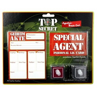 TOP SECRET &ndash; SPECIĀLAIS AGENTS, PIRKSTU NOSPIEDUMU KOMPLEKTS (12 gab.)