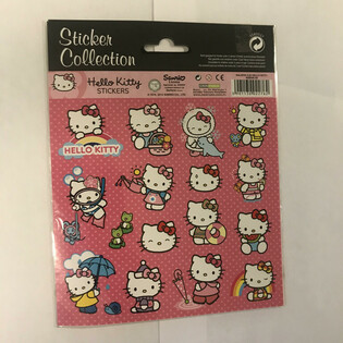 LIELAS HELLO KITTY UZLĠMJU LOKSNES, 20x16 cm (10 gab.)