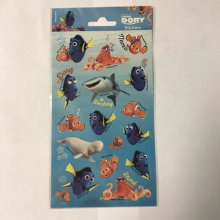UZLĪMES: DISNEY MEKLĒJOT DORĪ, 20 x 10 cm (10 gab.)
