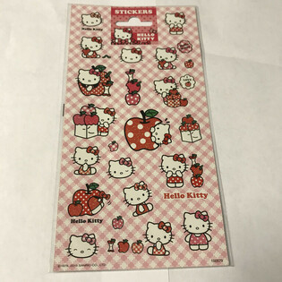 UZLĪMES: HELLO KITTY, Izm. 20 x 10 cm (10 gab.)